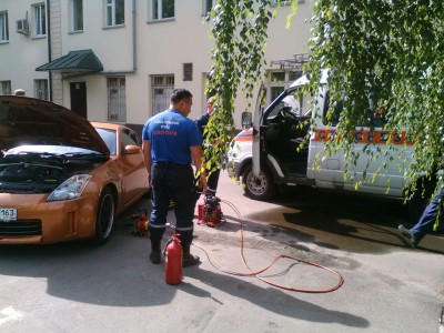 поиск котенка под машиной.jpg